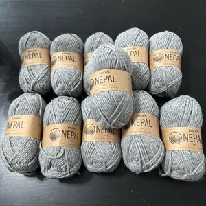 Drops Nepal Gray Yarn Bundle